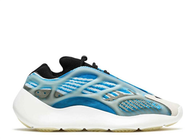 Men's Blue Air Yeezy 700 V3 Shoes 017